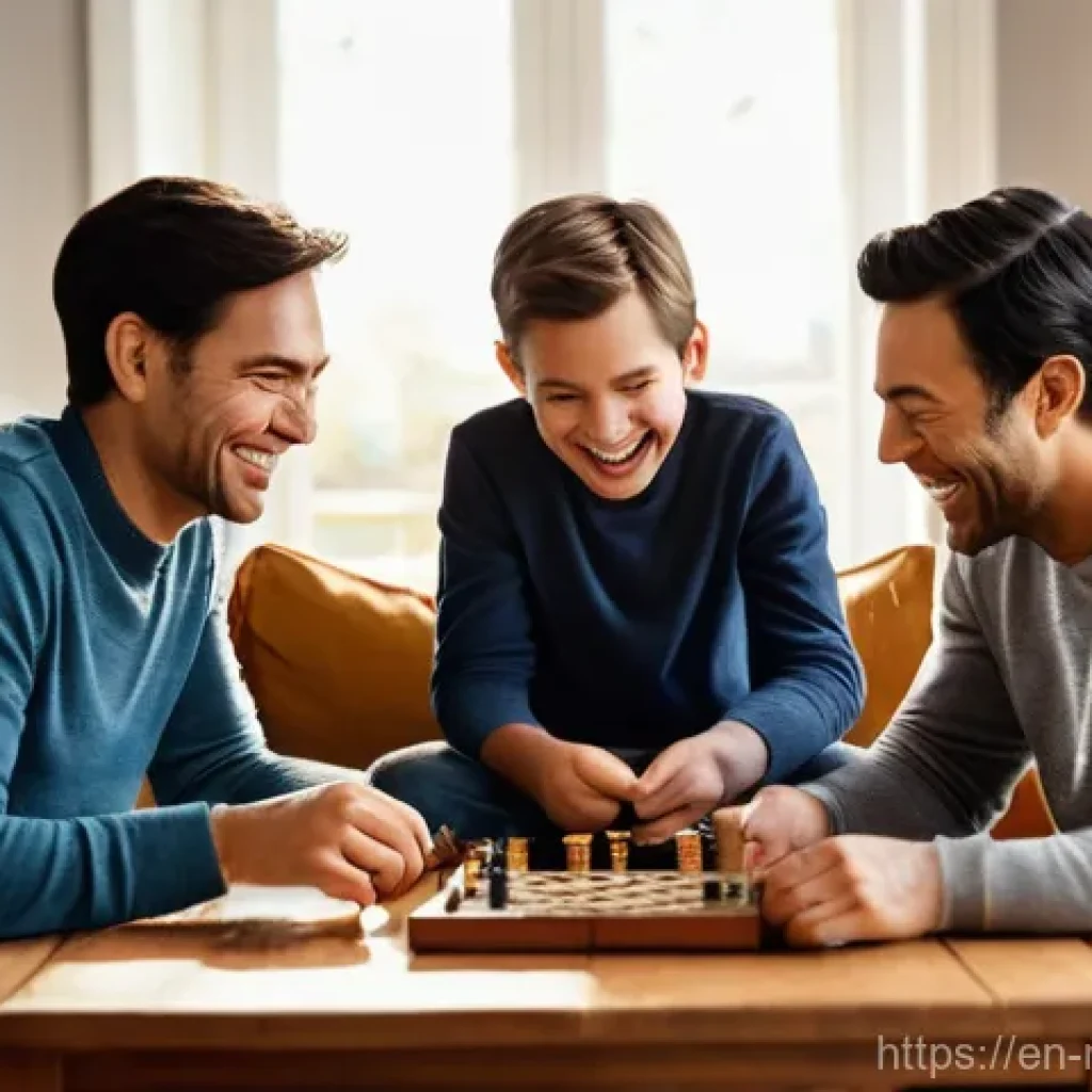 네덜란드의 숨은 관광 명소 - **Prompt:** A joyful young family, consisting of a mother, father, and two children (a boy of about ...