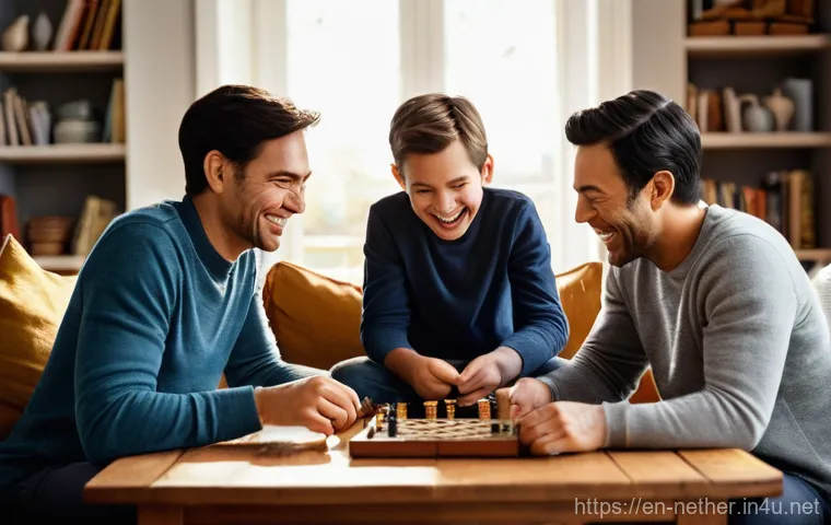 네덜란드의 숨은 관광 명소 - **Prompt:** A joyful young family, consisting of a mother, father, and two children (a boy of about ...